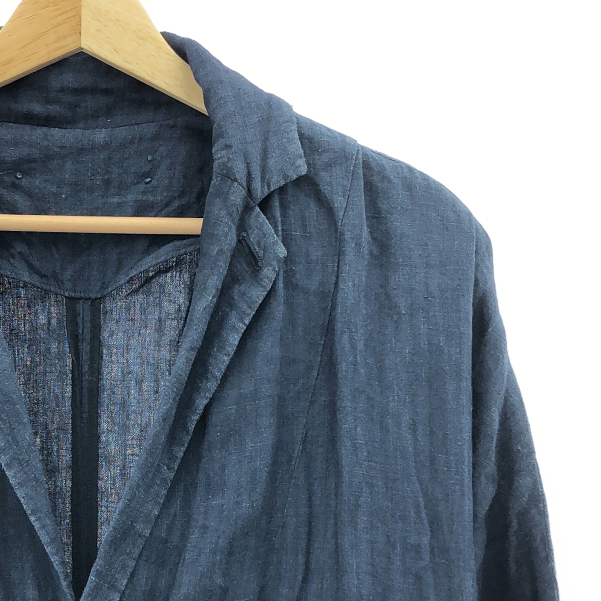 suzuki takayuki / スズキタカユキ リネン 製品染め ラグランコート