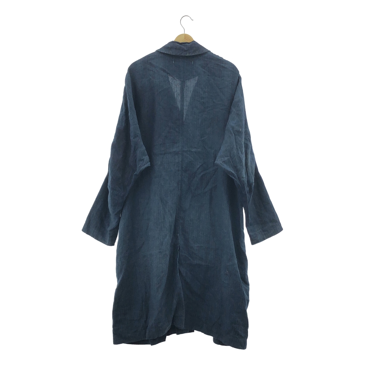 suzuki takayuki / スズキタカユキ リネン 製品染め ラグランコート