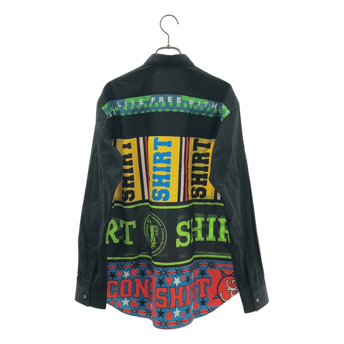 COMME des GARCONS SHIRT / コムデギャルソンシャツ フットボール プリントシャツ