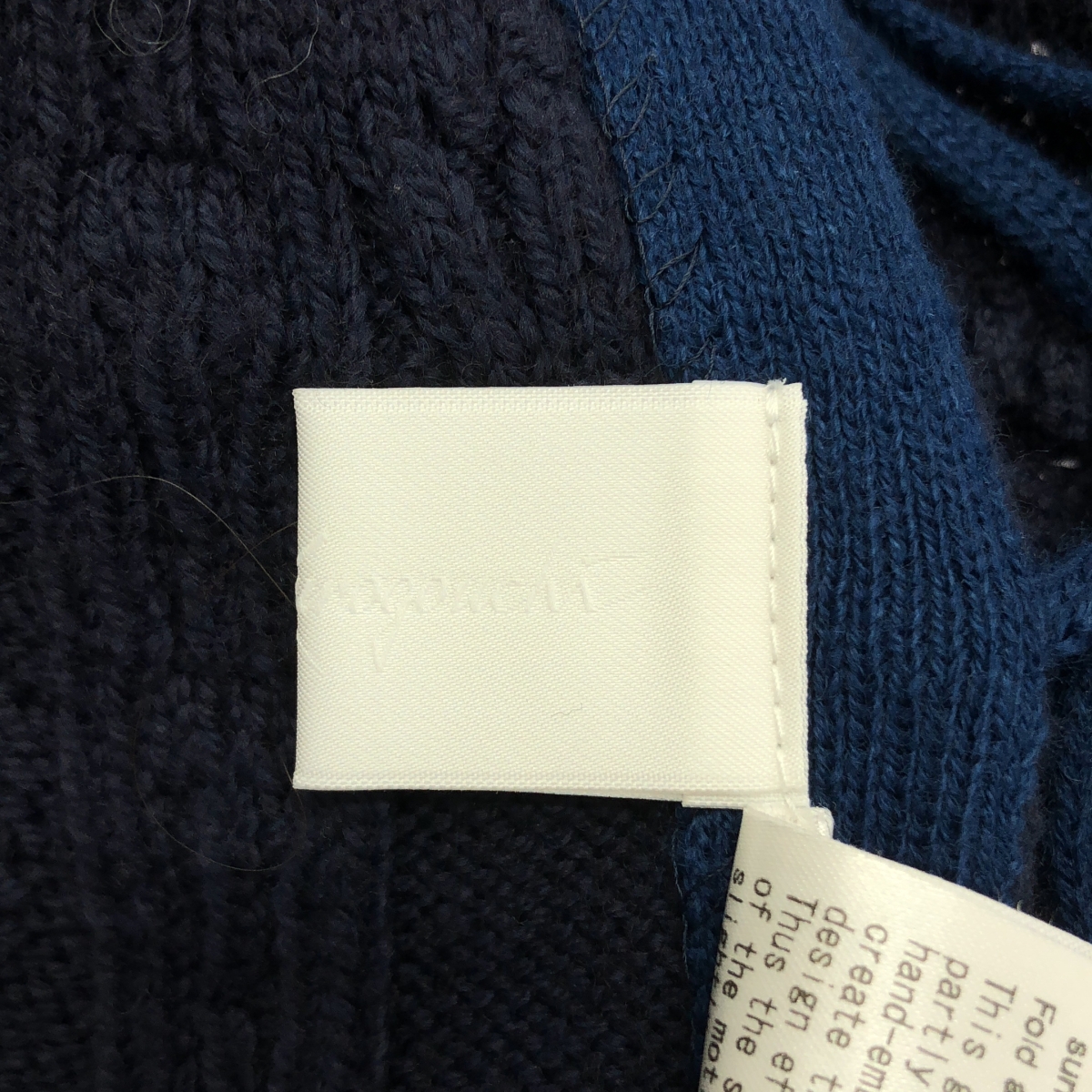 Mame Kurogouchi / マメクロゴウチ Floral Motif Hand Knitted Vest / フローラル ハイネック ニット ベスト