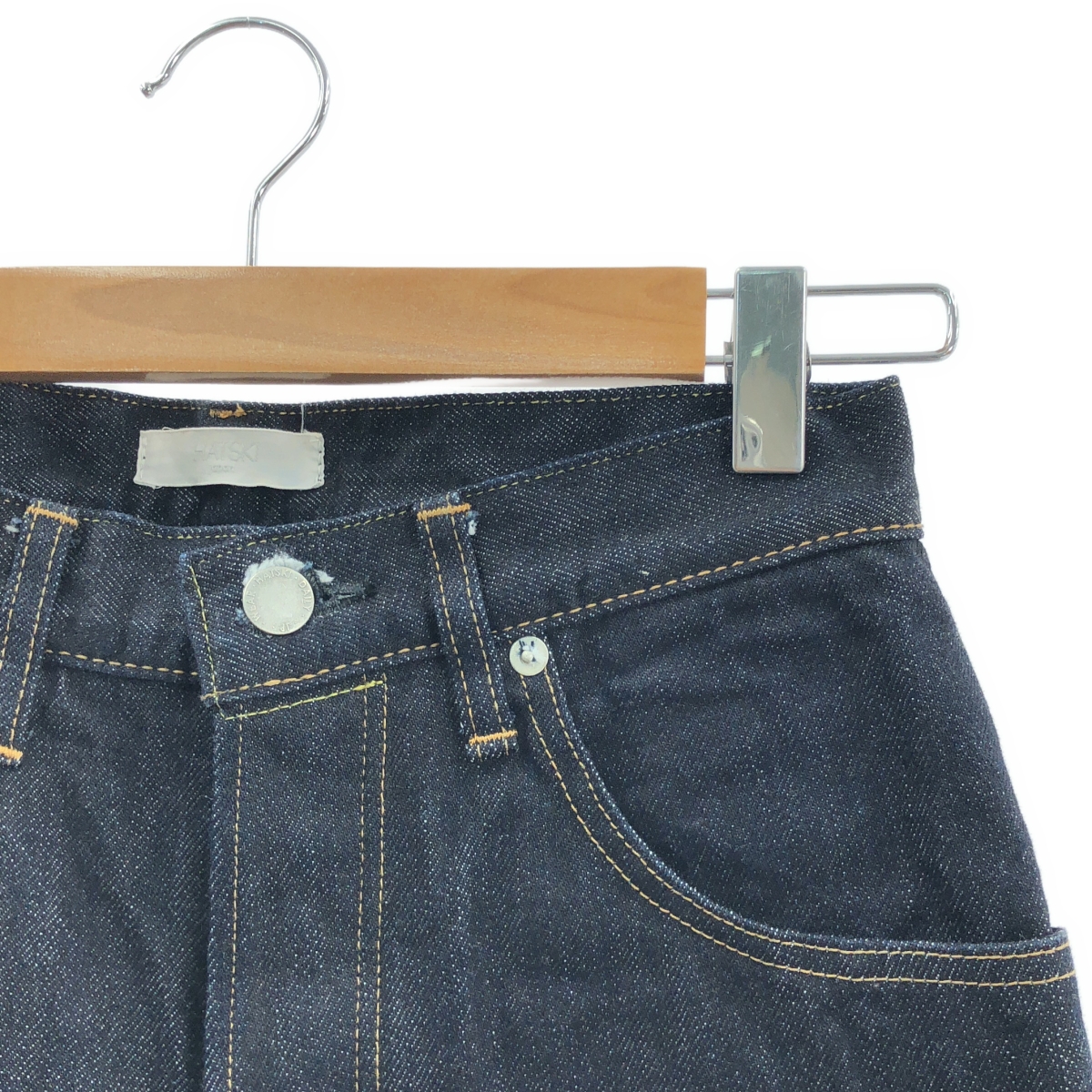 HATSKI / ハツキ Loose Tapered Denim One Wash ルーズテーパード デニムパンツ