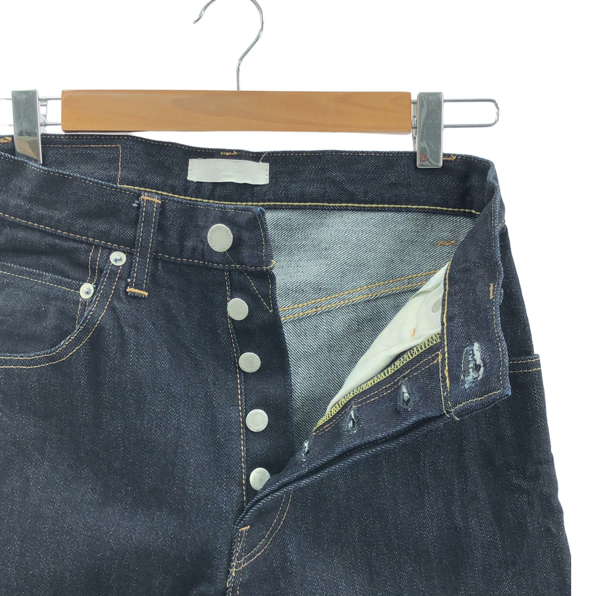 HATSKI / ハツキ Loose Tapered Denim One Wash ルーズテーパード デニムパンツ