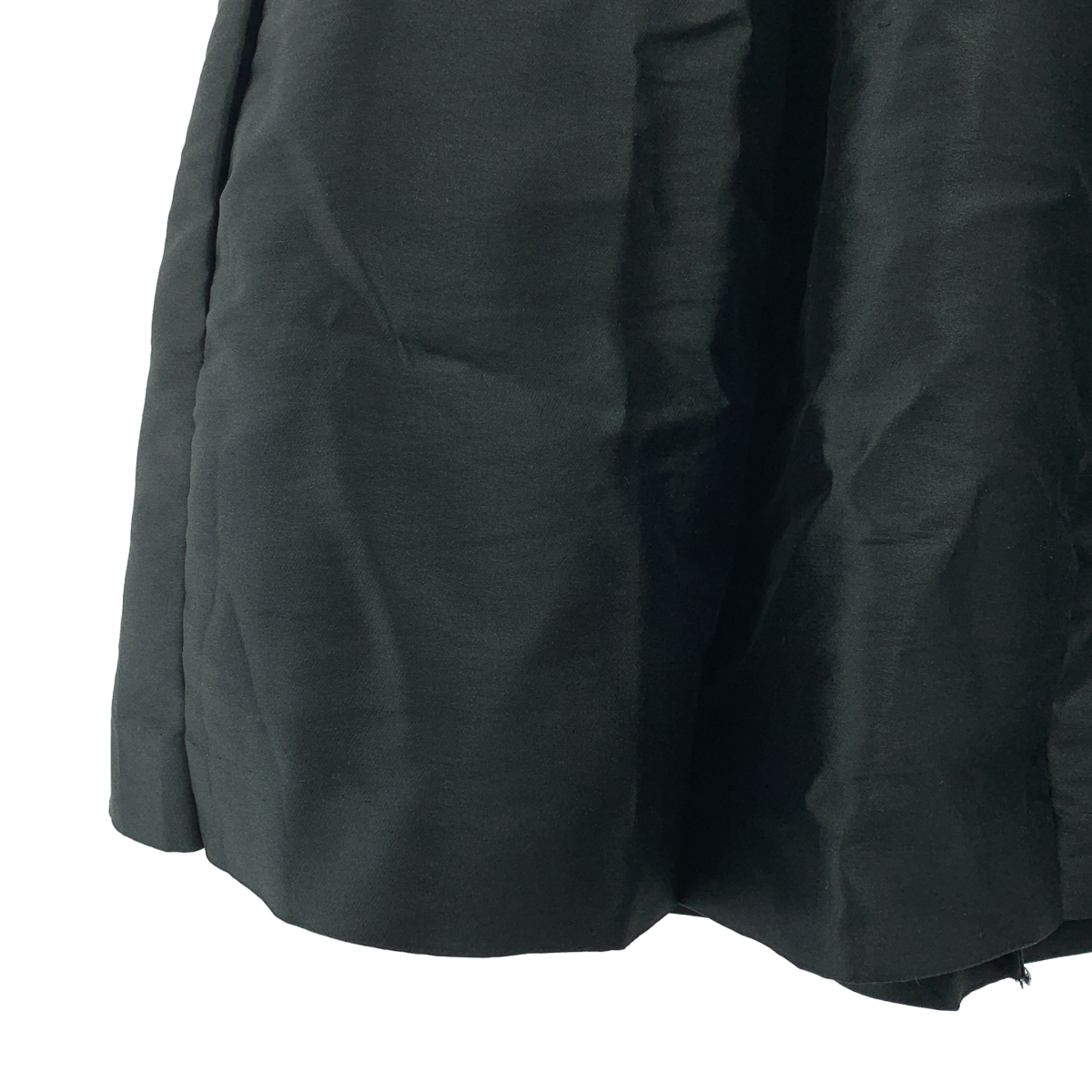 THIRD MAGAZINE / サードマガジン シルク混 タック ボリュームスカート