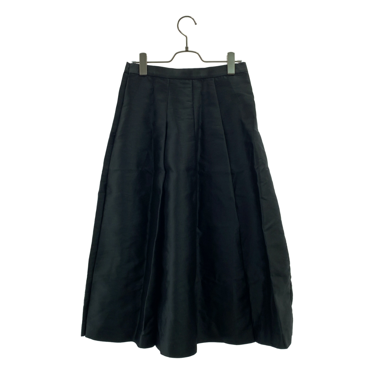 THIRD MAGAZINE / サードマガジン シルク混 タック ボリュームスカート