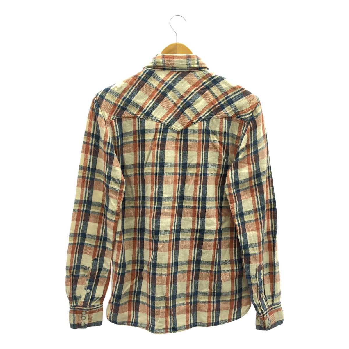 REMI RELIEF / レミレリーフ スタッズ フランネル ウエスタン シャツ