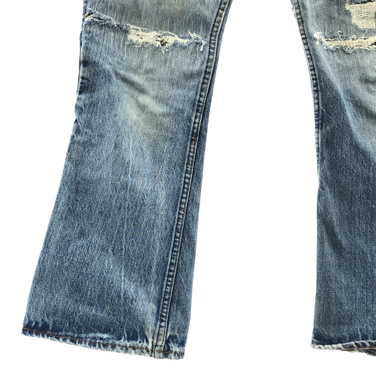 Levi's / リーバイス 1970s ヴィンテージ 646 BIG-E フレア デニムパンツ 刻印8 42TALON