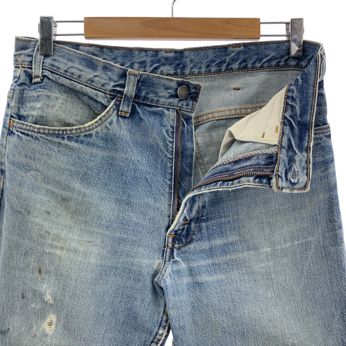 Levi's / リーバイス 1970s ヴィンテージ 646 BIG-E フレア デニムパンツ 刻印8 42TALON