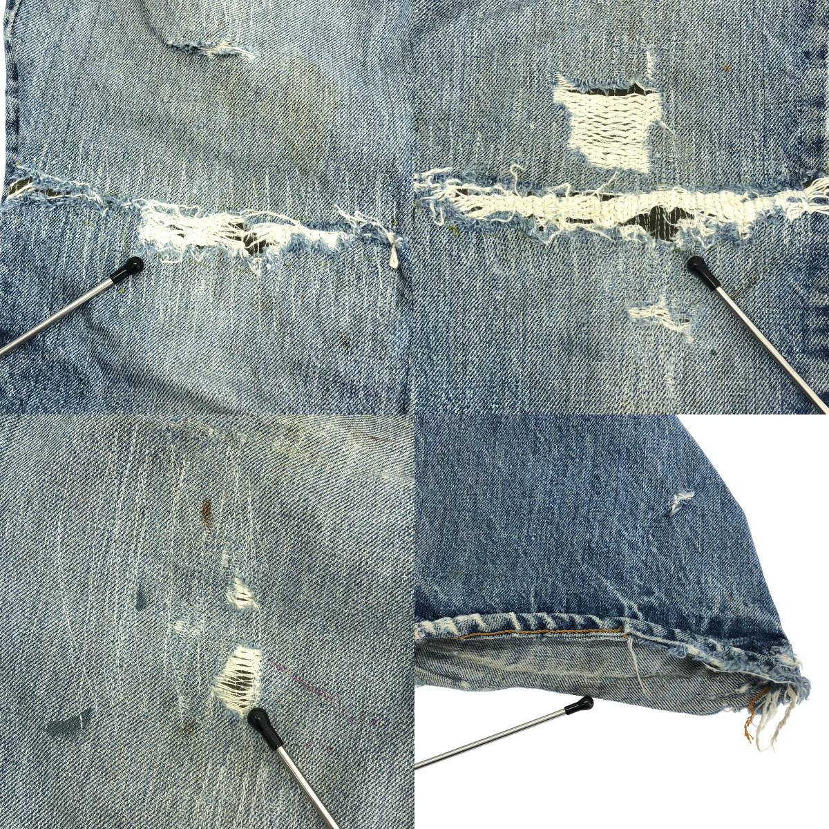 Levi's / リーバイス 1970s ヴィンテージ 646 BIG-E フレア デニムパンツ 刻印8 42TALON