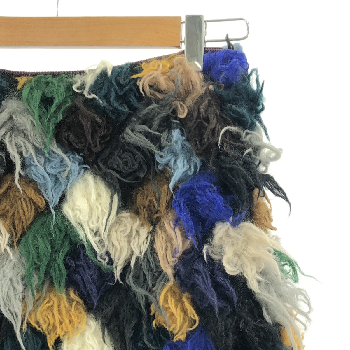 mina perhonen / ミナペルホネン pot-au-feu ポトフ ウール混 フレアスカート