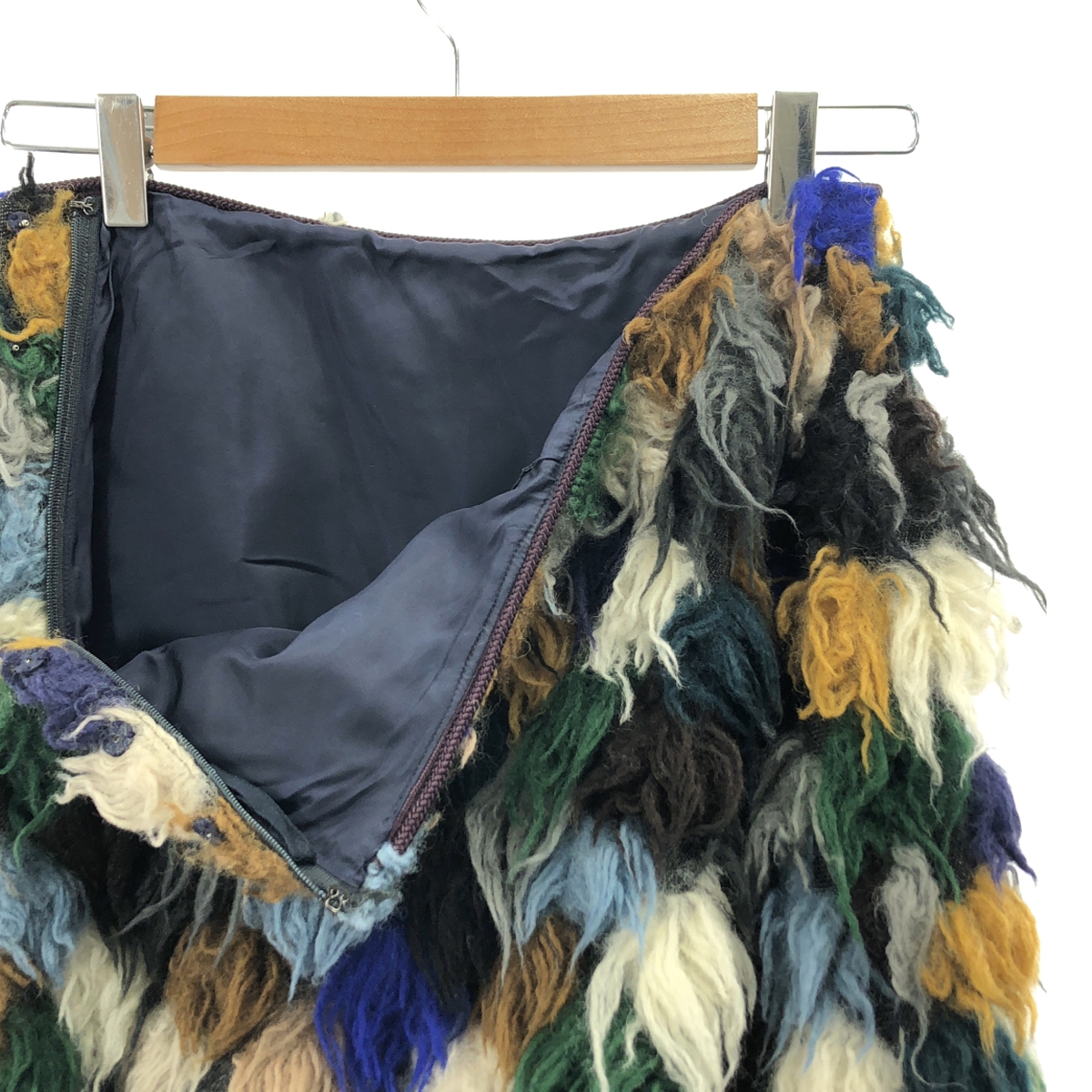 mina perhonen / ミナペルホネン pot-au-feu ポトフ ウール混 フレアスカート