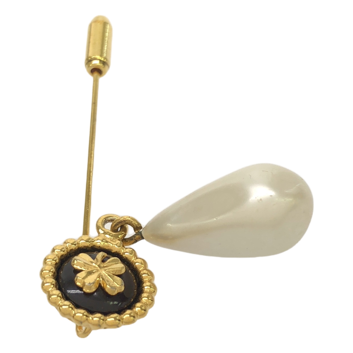 CHANEL / シャネル クローバー ピン ブローチ