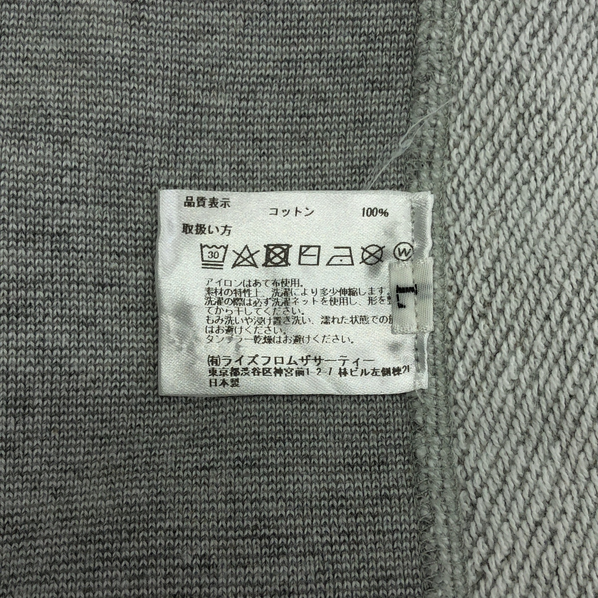 Americana / アメリカーナ コットン  AMRON 刺しゅう スウェット