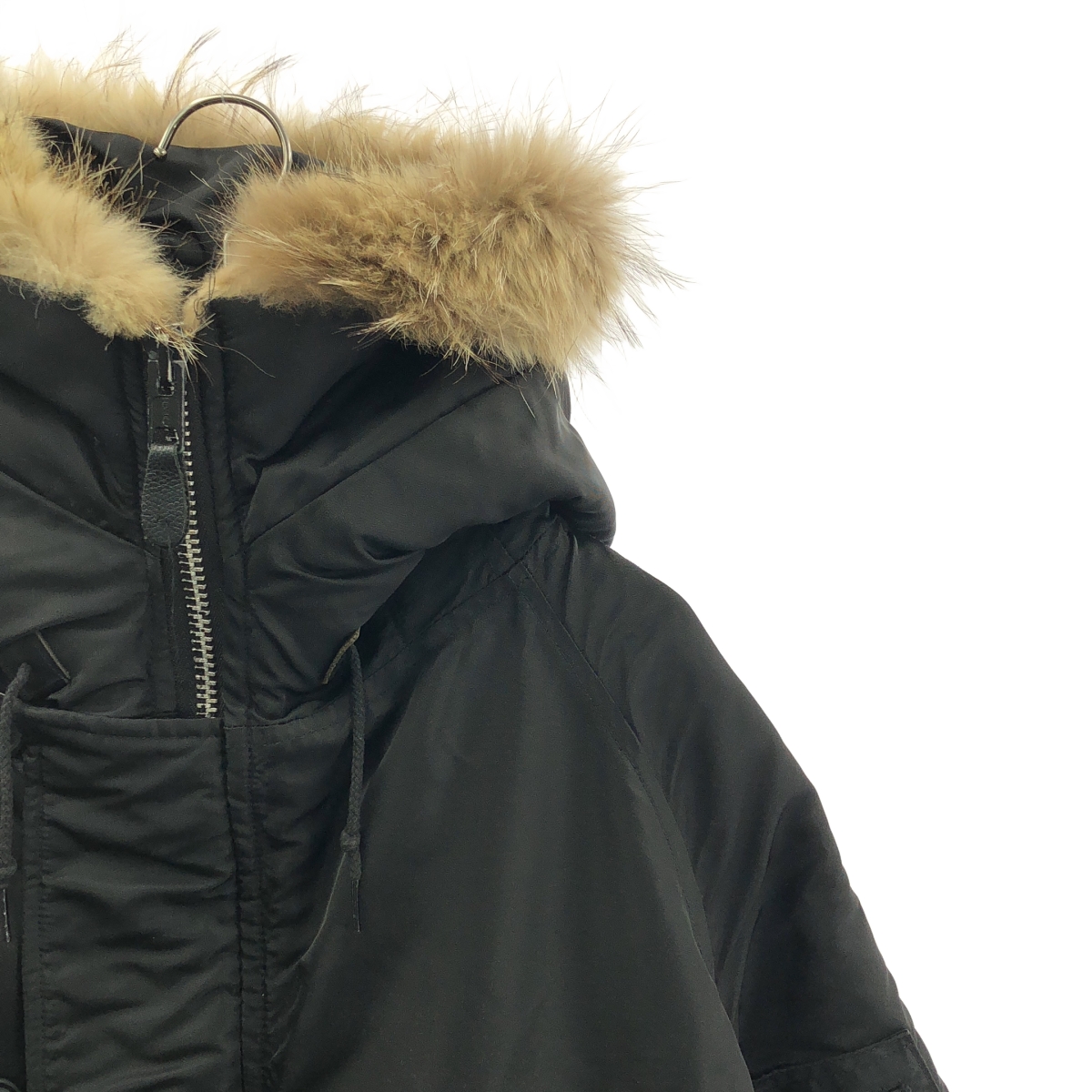 VINTAGE / ヴィンテージ古着 U.S.ARMY アメリカ軍 N-3B/F SPIEWAK フードファー ミリタリー フライトジャケット