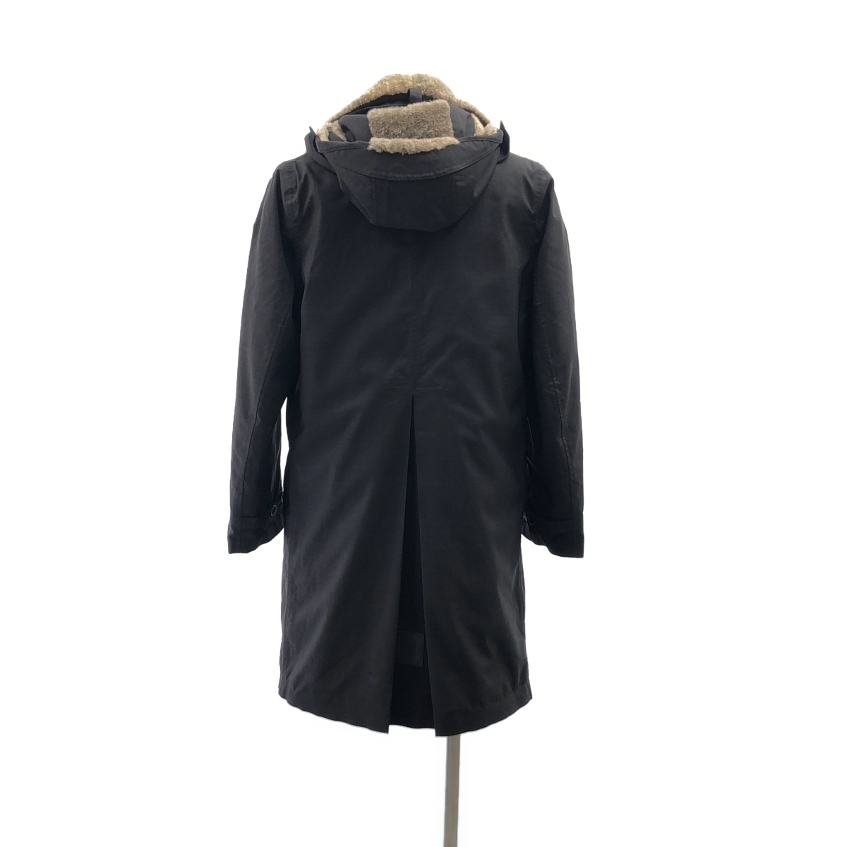 Norwegian Rain / ノルウェイジャンレイン シングル オーバー コート / フード・襟ボア着脱可 / キルティング総裏地