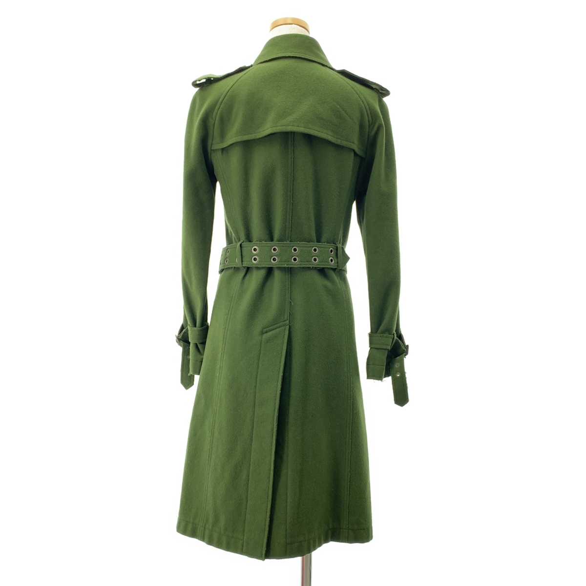 JUNYA WATANABE COMME des GARCONS / ジュンヤワタナベ ウール カットオフ ロング トレンチコート