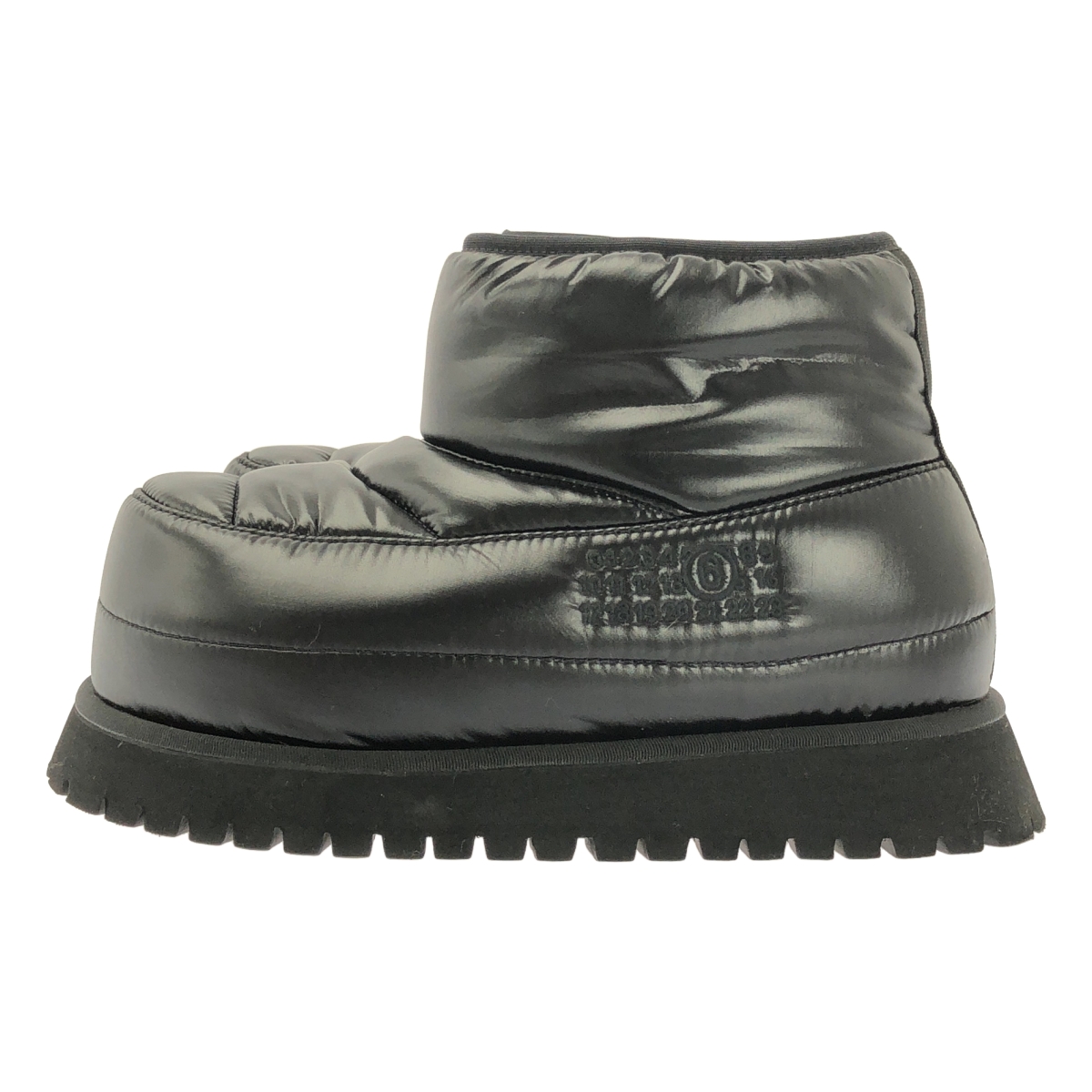 MM6 Maison Margiela / エムエムシックスメゾンマルジェラ パファー ナイロン ムートンブーツ
