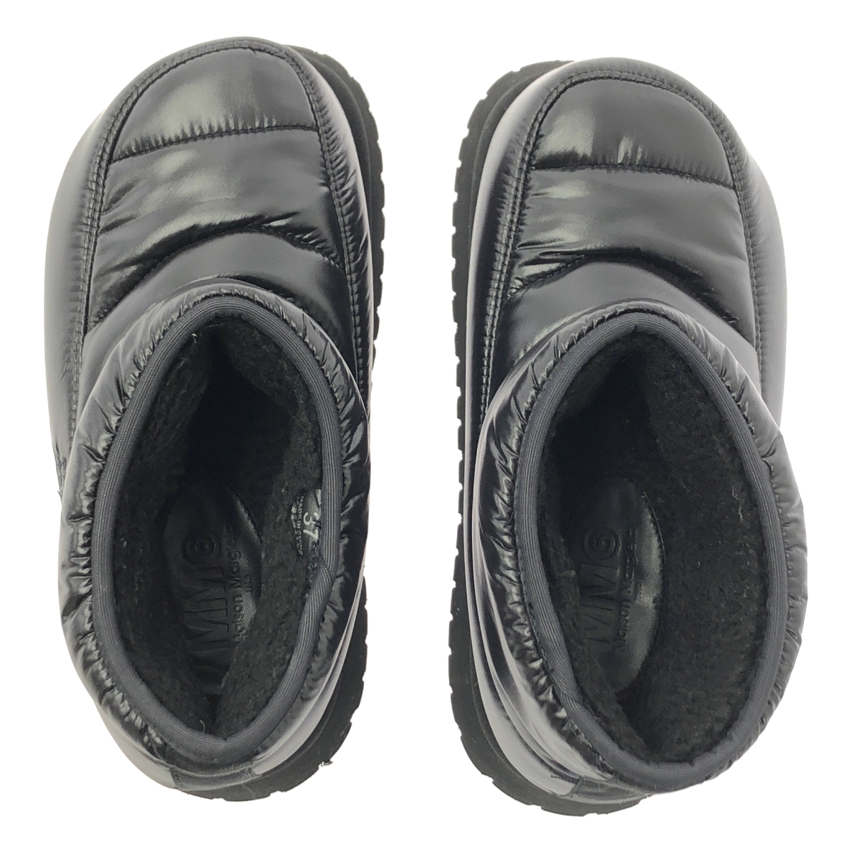 MM6 Maison Margiela / エムエムシックスメゾンマルジェラ パファー ナイロン ムートンブーツ
