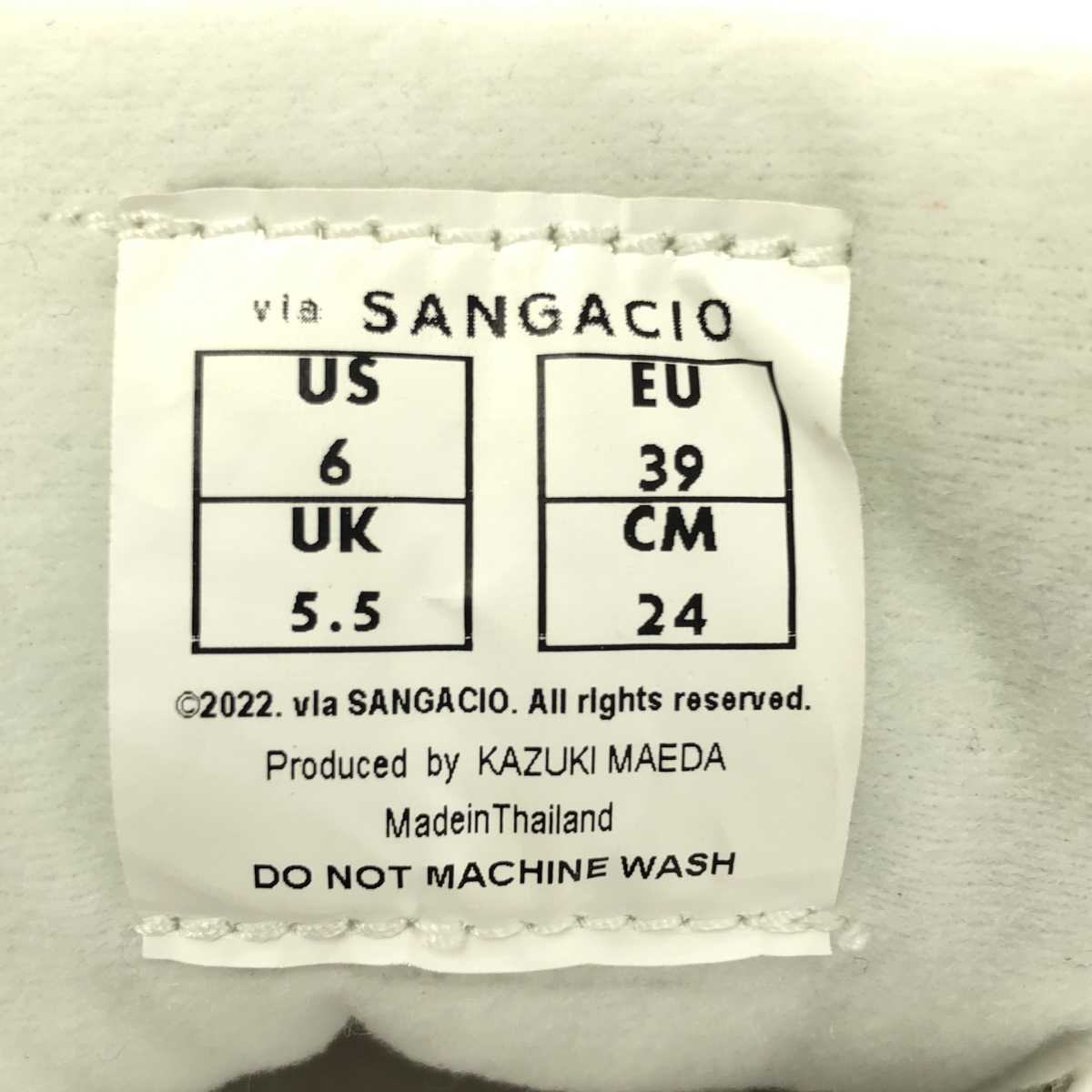 その他 にゅ〜ず MOM / パンチングレザー ロゴ スニーカー