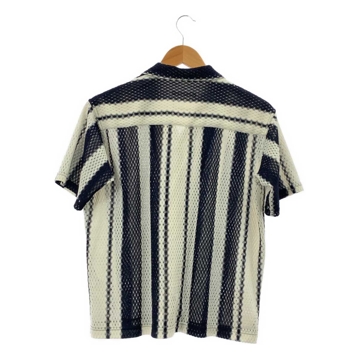 GALERIE VIE / ギャルリーヴィー ランダムストライプ オープンカラーシャツ