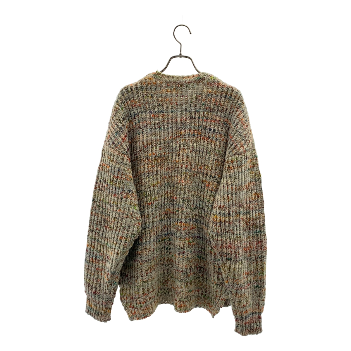 ENFOLD / エンフォルド ファンシーヤーンミックスニットセーター