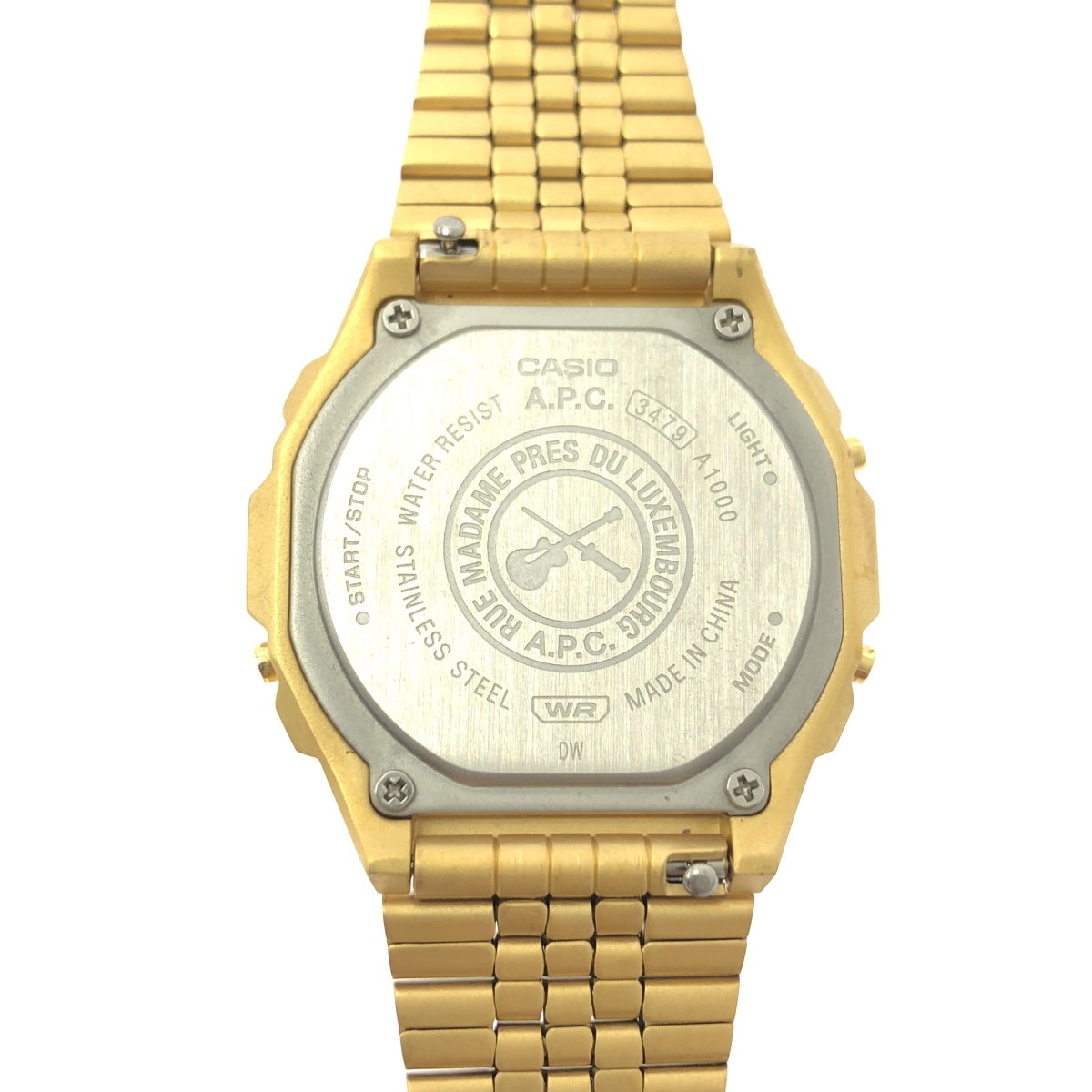 A.P.C. / アーペーセー × CASIO A1000ACG-9JR 腕時計 デジタル ウォッチ