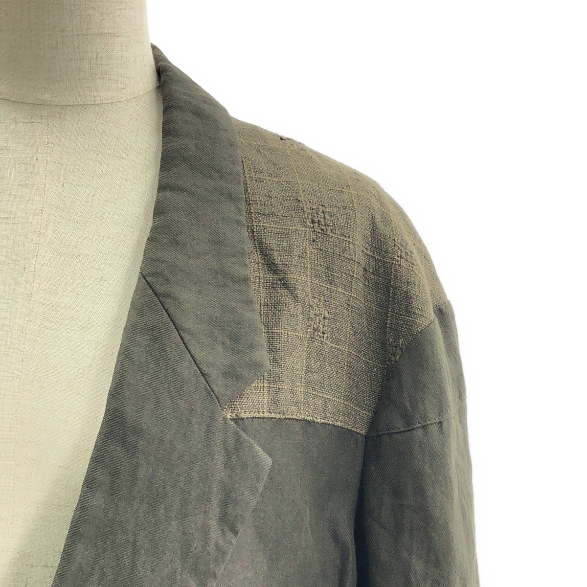 ziggy chen / ジギーチェン パッチ シングルブレスト オーバー ジャケット