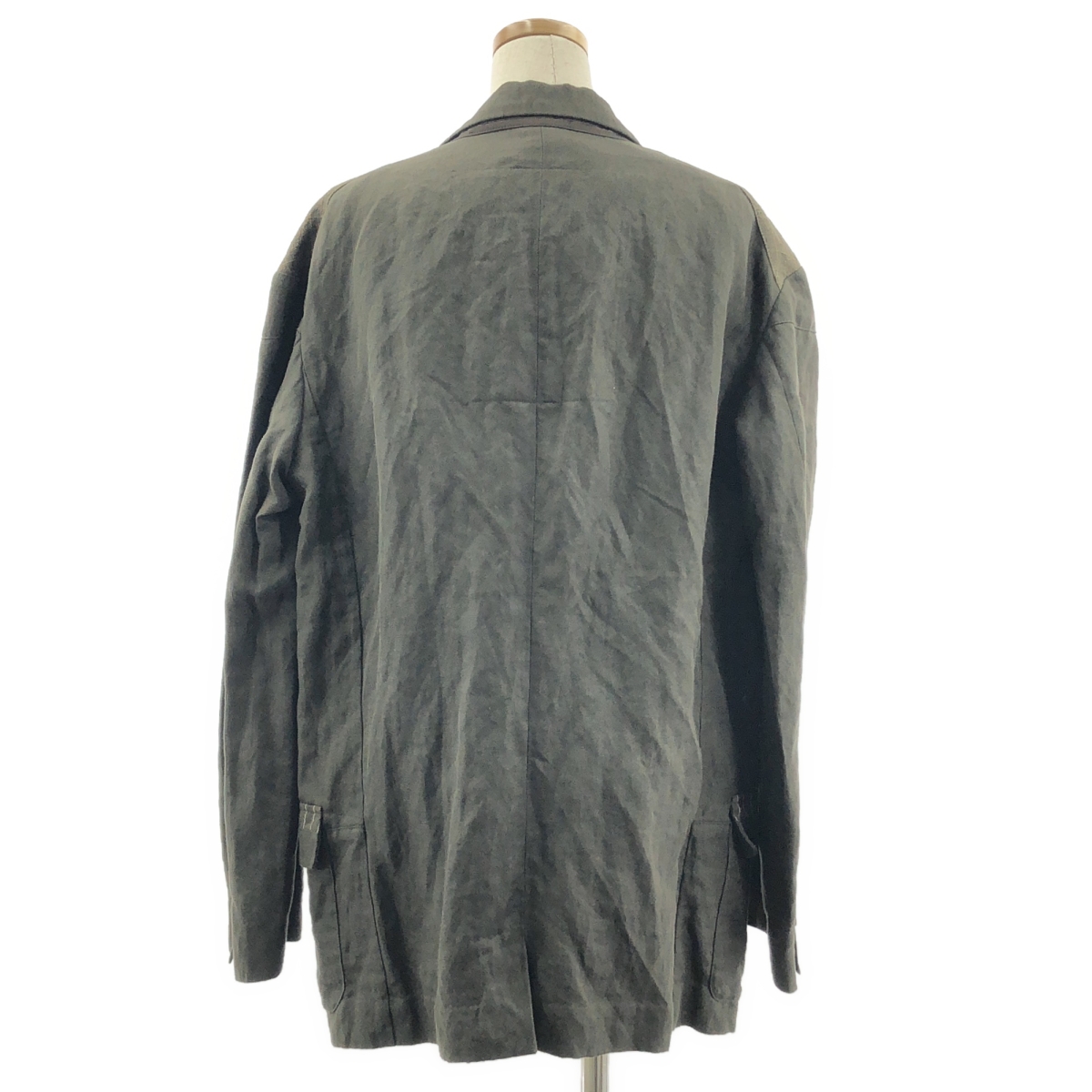 ziggy chen / ジギーチェン パッチ シングルブレスト オーバー ジャケット