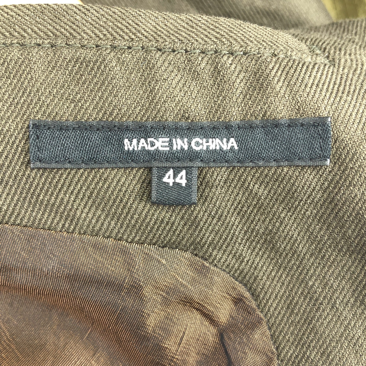 ziggy chen / ジギーチェン パッチ シングルブレスト オーバー ジャケット