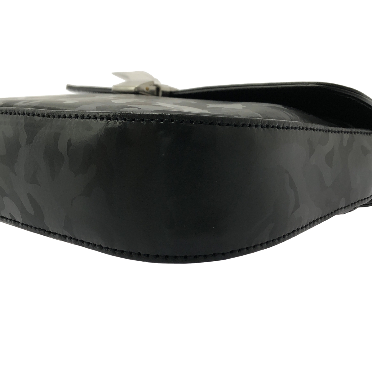 aniary / アニアリ レザー シーフィルム クラッチバッグ