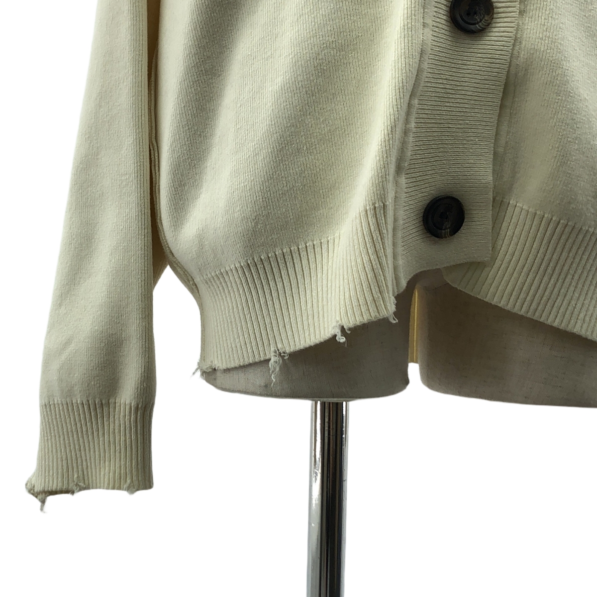 PERVERZE / パーバーズ crash wide knit cardigan クラッシュ ワイド ニット カーディガン