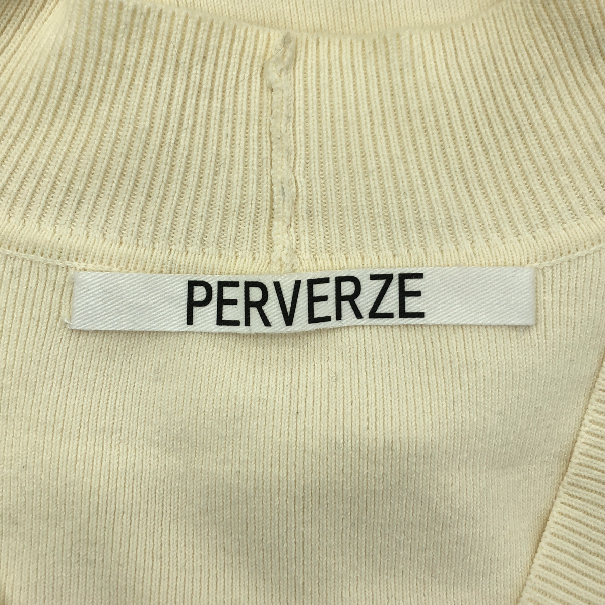 PERVERZE / パーバーズ crash wide knit cardigan クラッシュ ワイド ニット カーディガン