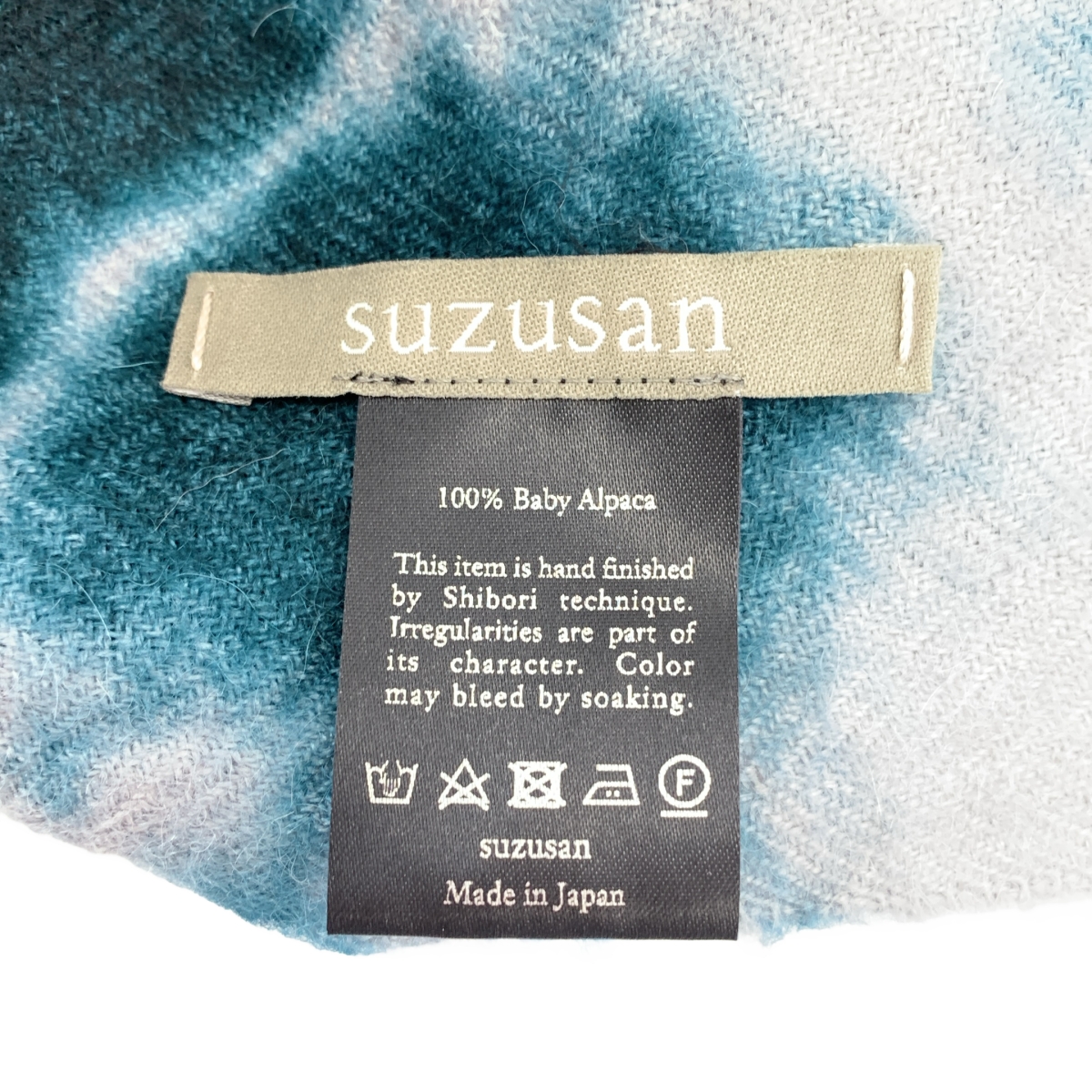 SUZUSAN / スズサン アルパカ フリンジ ブランケット