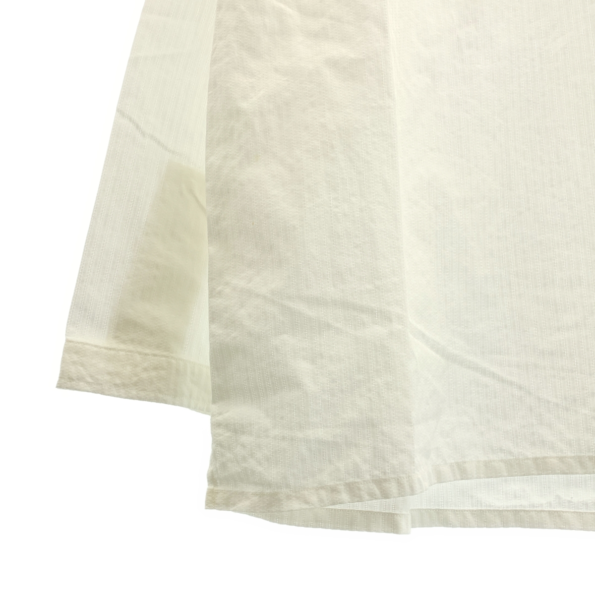 LEMAIRE / ルメール コットン ヘンリーネック プルオーバーシャツ