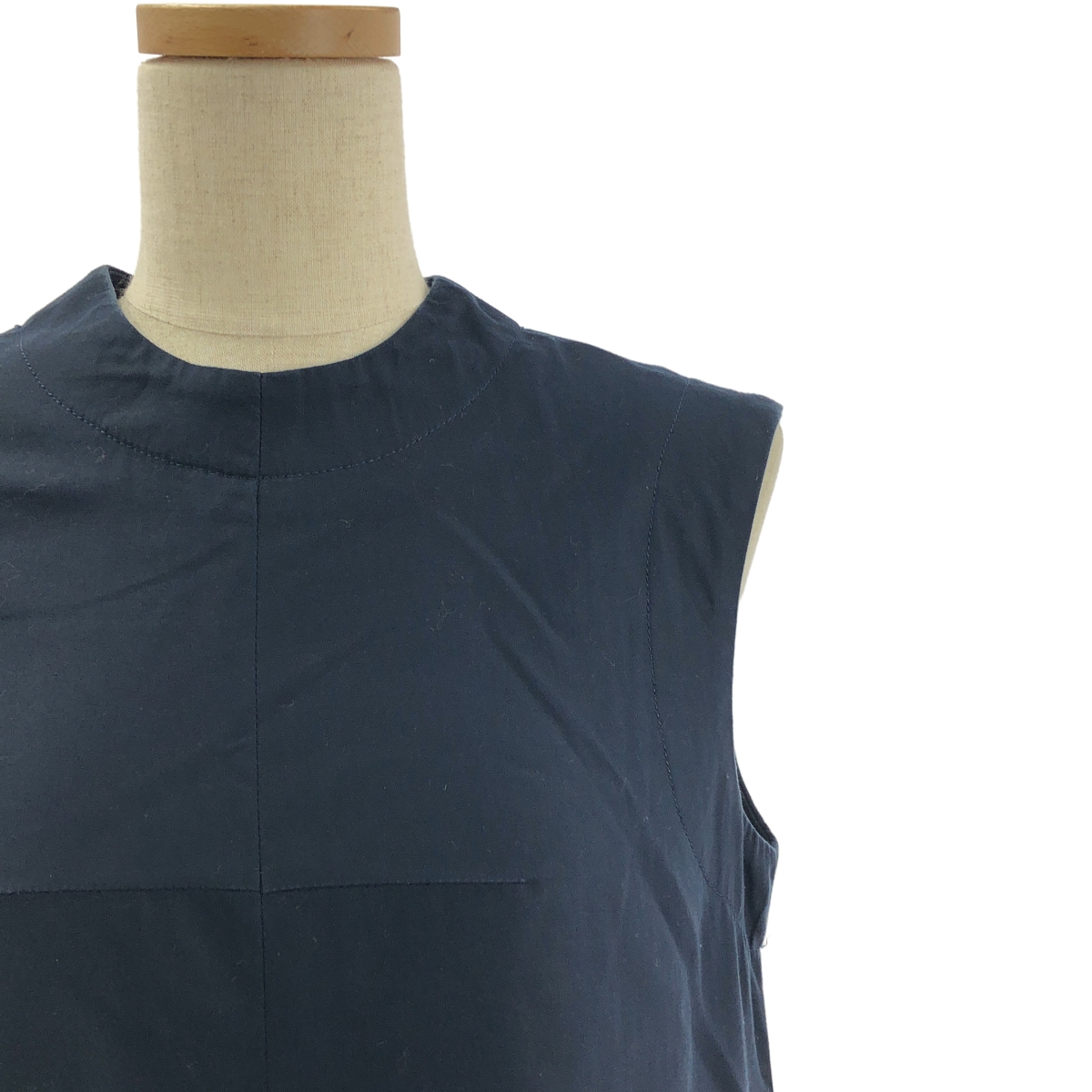 Mame Kurogouchi / マメクロゴウチ Cotton Double Cloth Sleeveless Dress コットンダブル クロス スリーブレスドレス