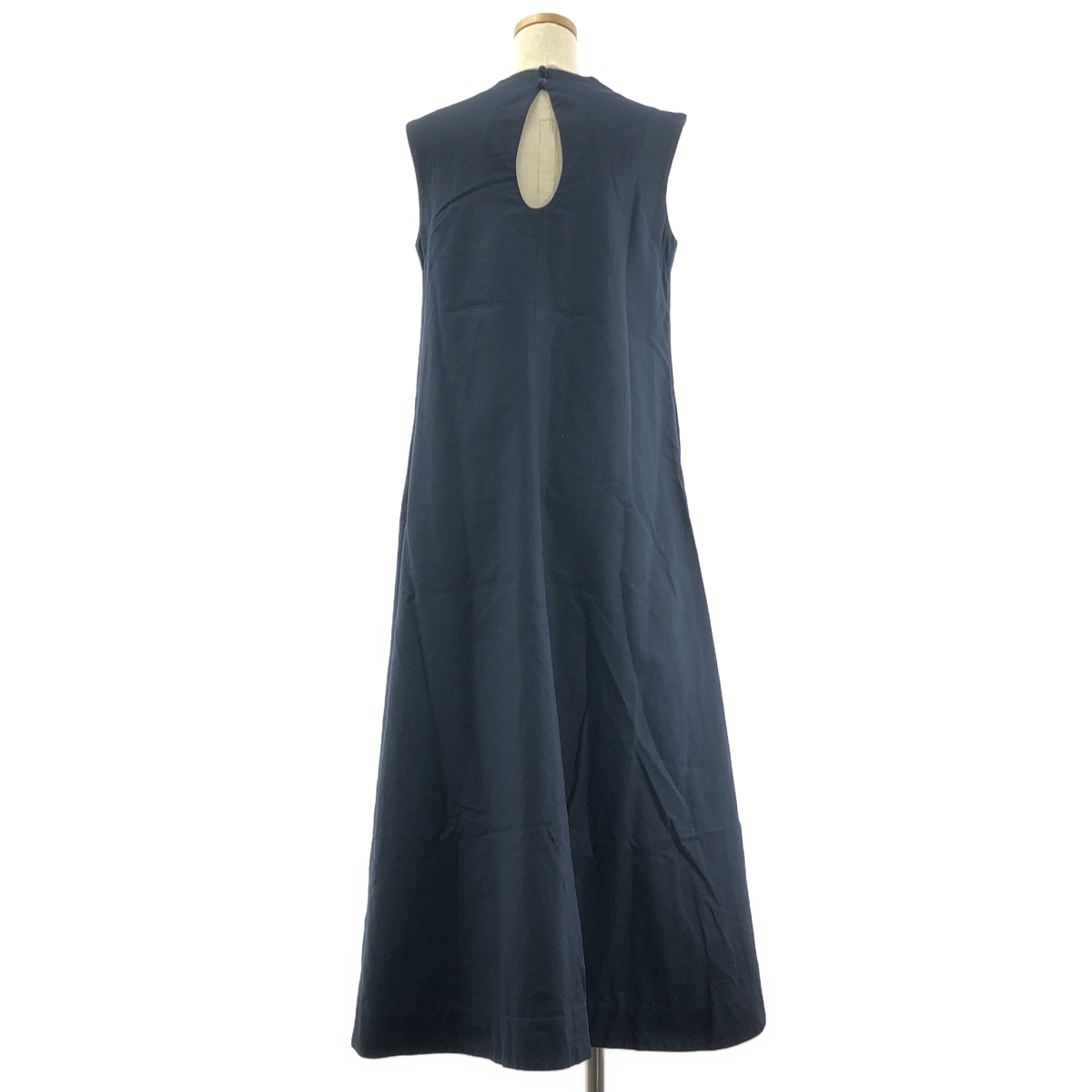 Mame Kurogouchi / マメクロゴウチ Cotton Double Cloth Sleeveless Dress コットンダブル クロス スリーブレスドレス