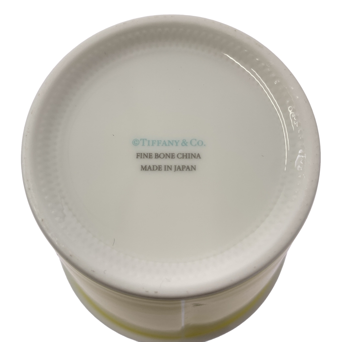 Tiffany & Co / ティファニー 銀座本店限定カラー ボーンチャイナ ペア カップ 2個セット