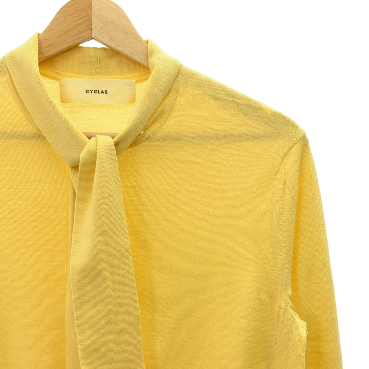 CYCLAS / シクラス ウール シルク リボン ニット