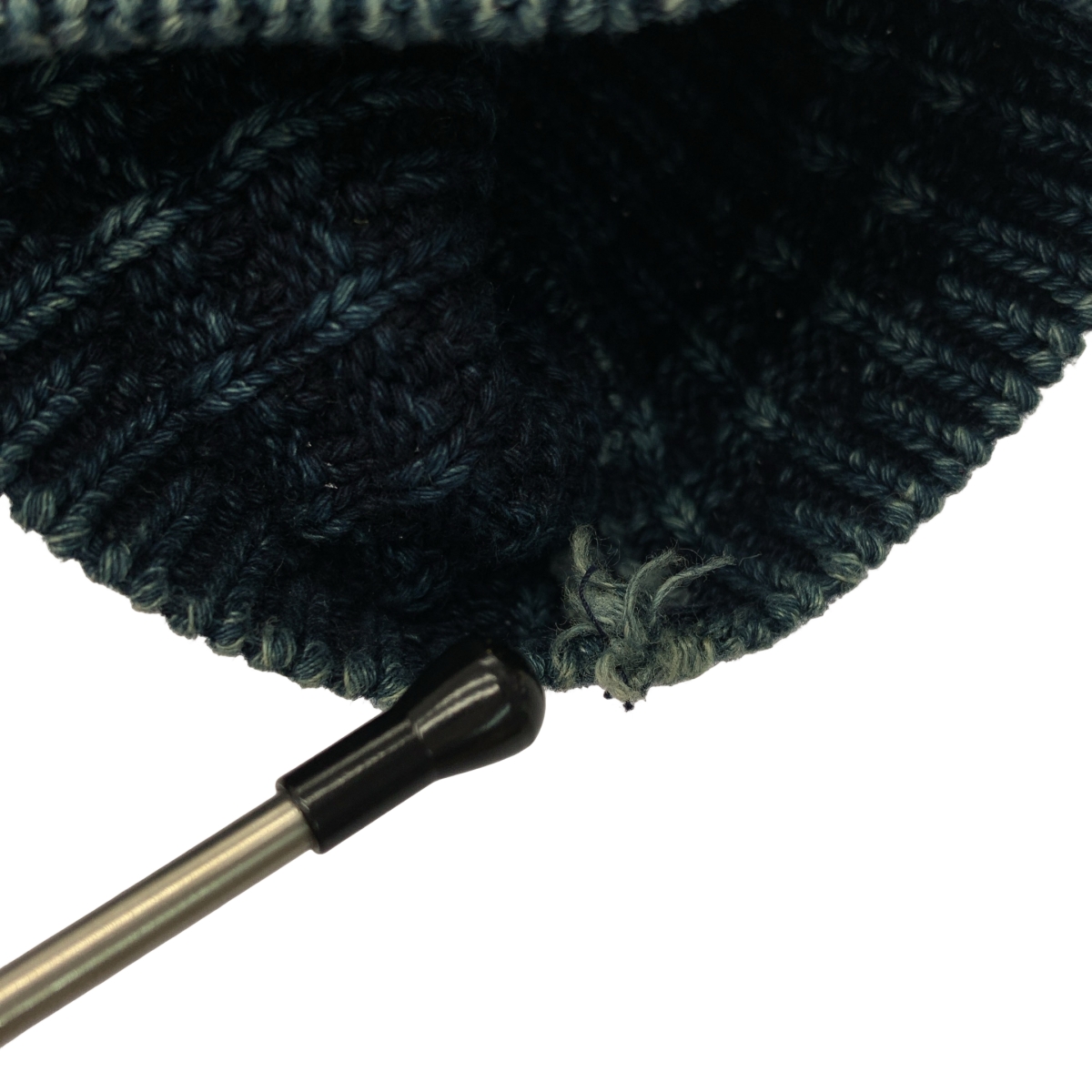 REMI RELIEF / レミレリーフ インディゴ染 バーズアイ ジップパーカー