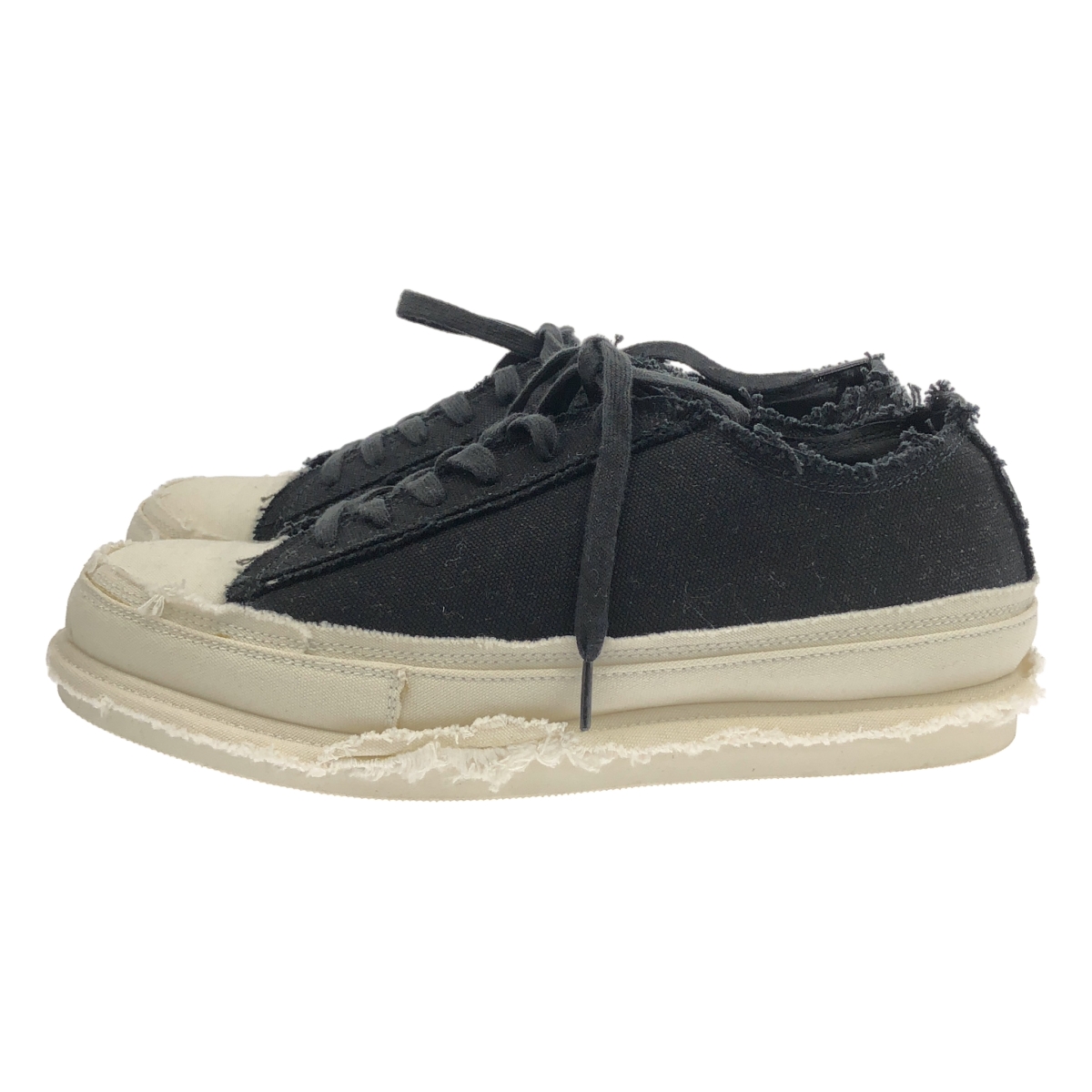 YOHJI YAMAMOTO POUR HOMME / ヨウジヤマモトプールオム 8/C CANVAS B LOW TOP LACE UP SNEAKER レース アップ スニーカー