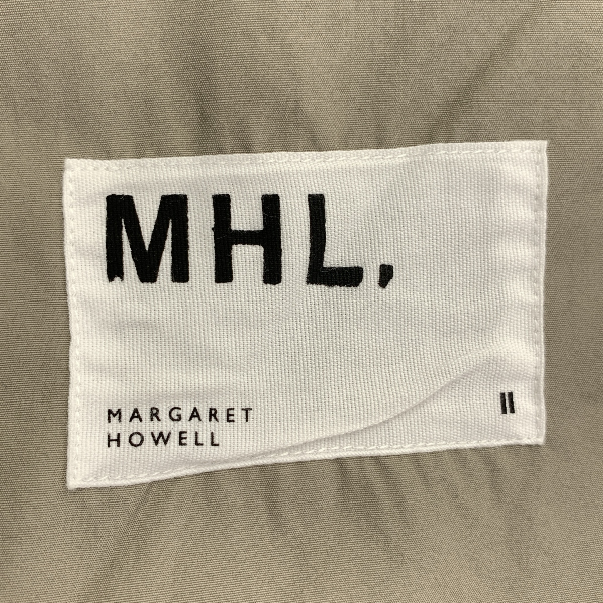 MHL. / エムエイチエルマーガレットハウエル FINE COMPACT COTTON POPLIN SKIRT スカート