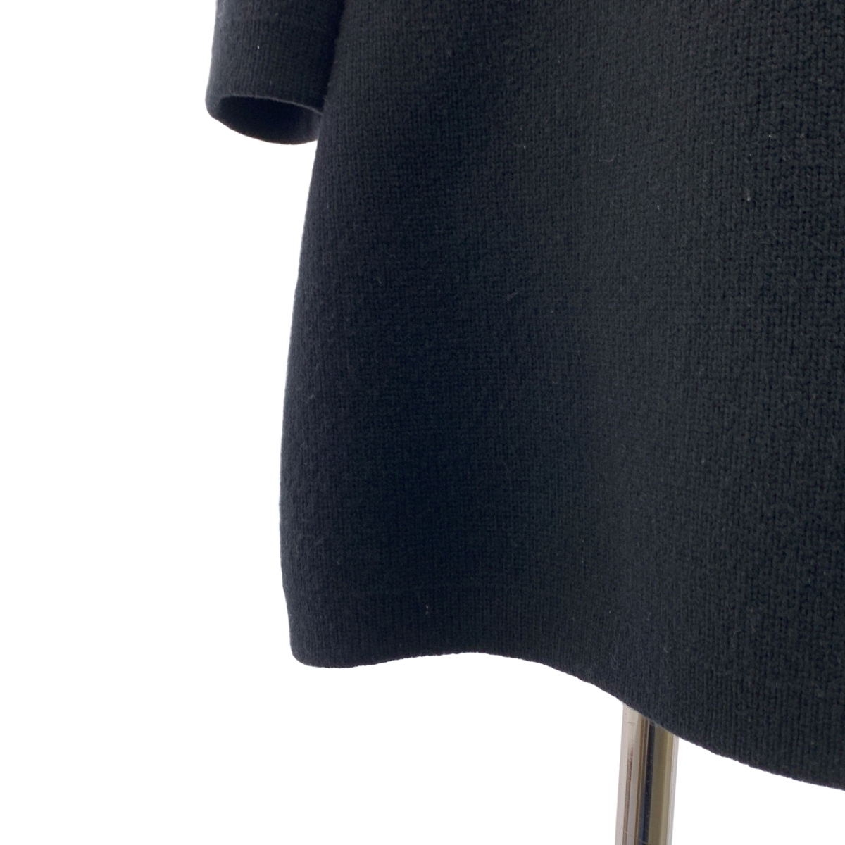 HERMES / エルメス カシミヤ混 メドール スタッズ コート