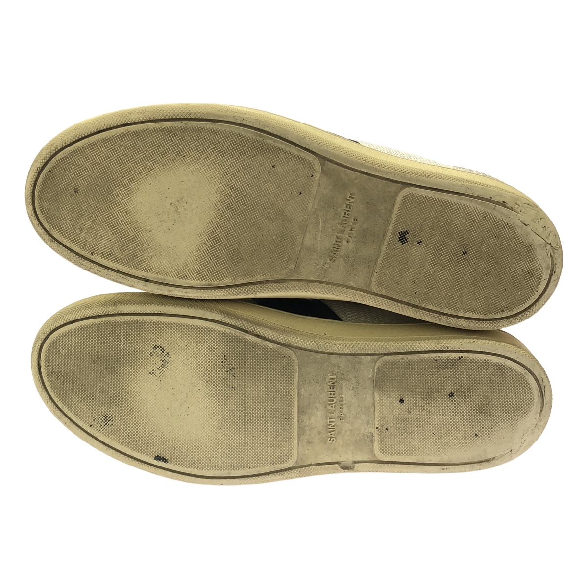 SAINT LAURENT PARIS / サンローランパリ レザー メッシュ ハイカット スニーカー