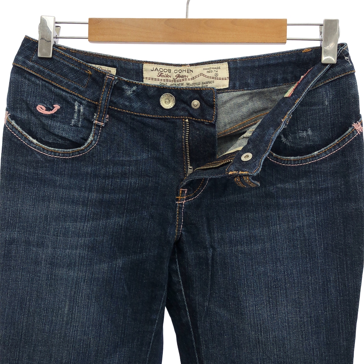 JACOB COHEN / ヤコブコーエン ステッチワーク デニムパンツ