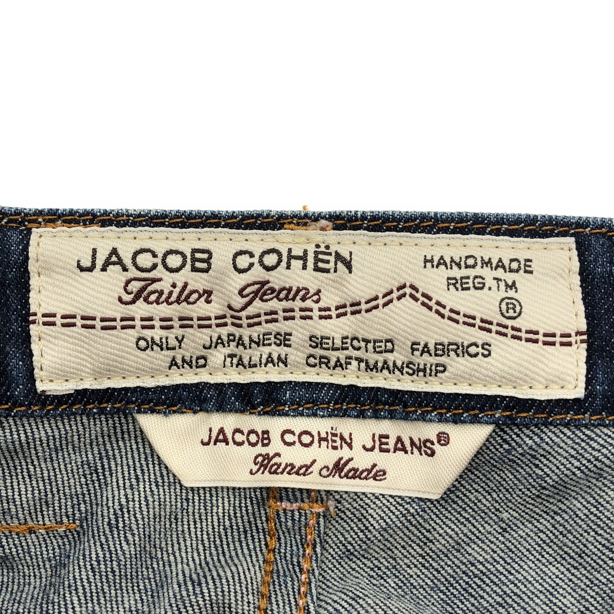 JACOB COHEN / ヤコブコーエン ステッチワーク デニムパンツ