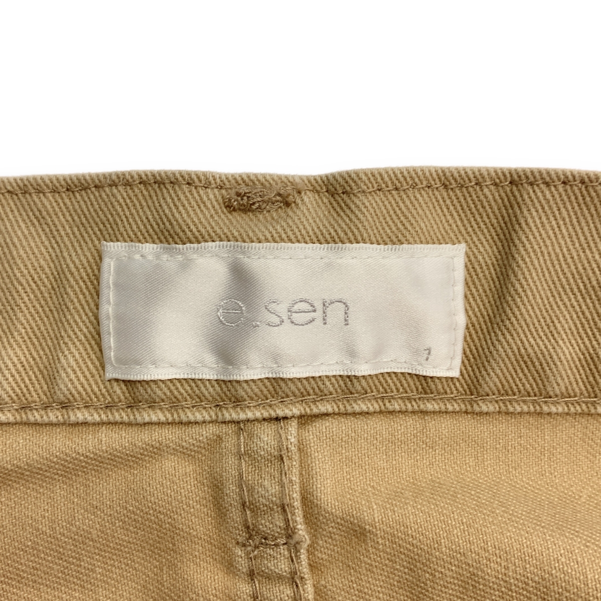 e.sen / イーセン コットン ペインターパンツ