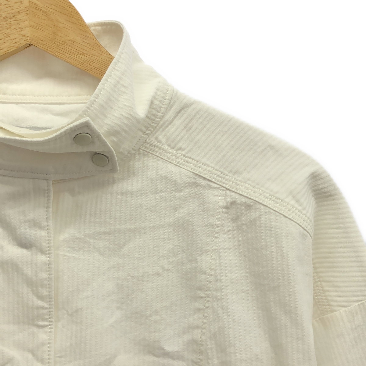 ETRE TOKYO / エトレトウキョウ スタンドネック コットン ミニ ワンピース