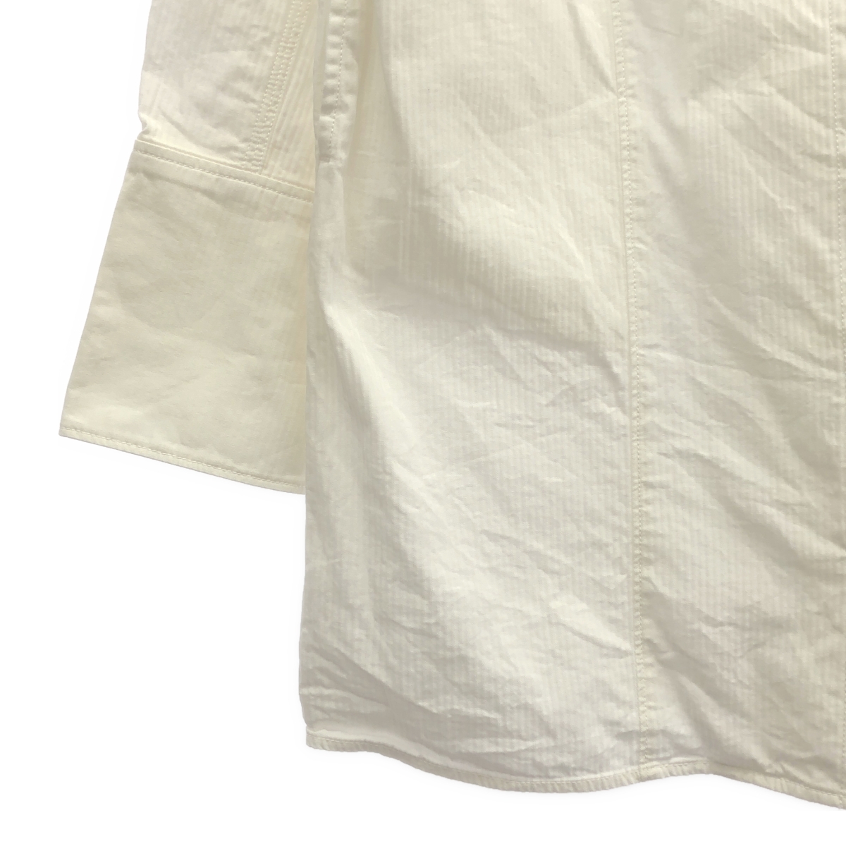 ETRE TOKYO / エトレトウキョウ スタンドネック コットン ミニ ワンピース