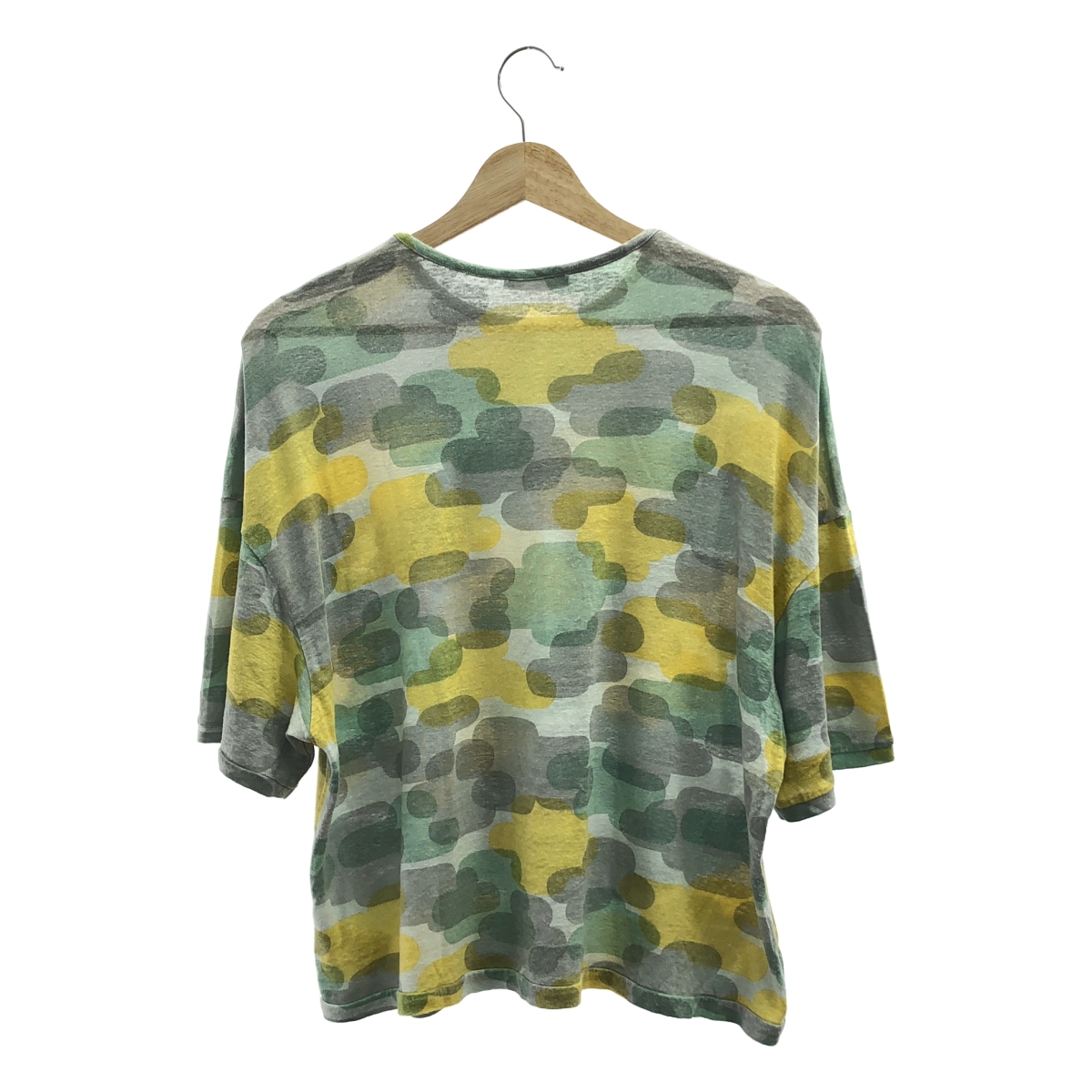 mina perhonen / ミナペルホネン slow cloud / リネン レーヨン 総柄 ニット カットソー