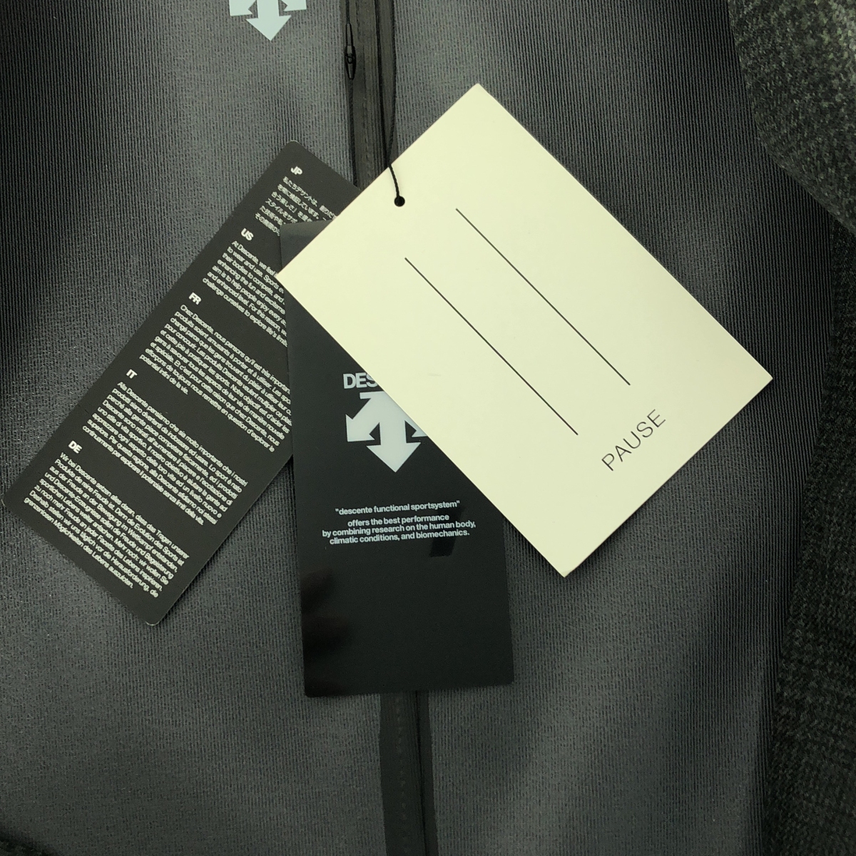 DESCENTE PAUSE / デサントポーズ WOOL MIX JACKET ウール ミックスジャケット