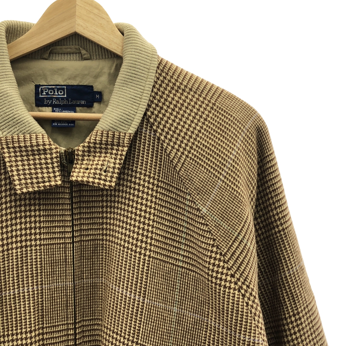 POLO RALPH LAUREN / ポロラルフローレン ウール スイングジャケット ブルゾン / 総裏地